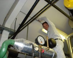 Slikopleskarska dela v toplotnih postajah