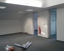 Pleskanje poslovnih prostorov